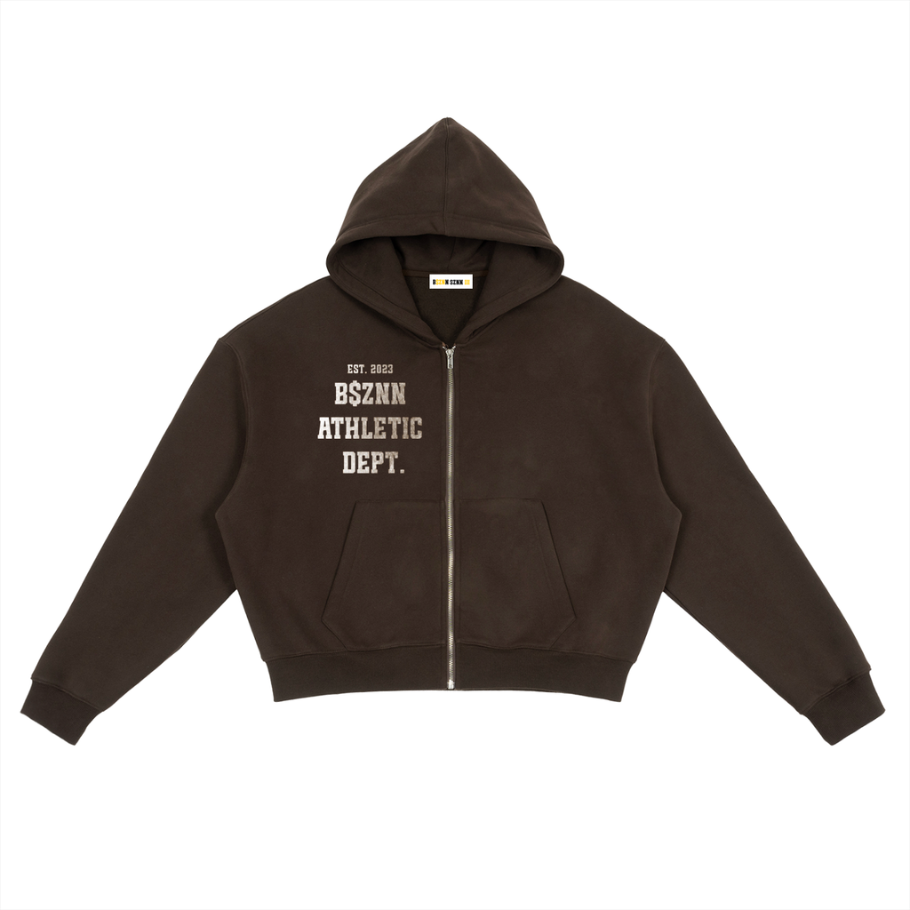 B$ZNN ATHLETIC DEPT. HOODIE [BROWN]