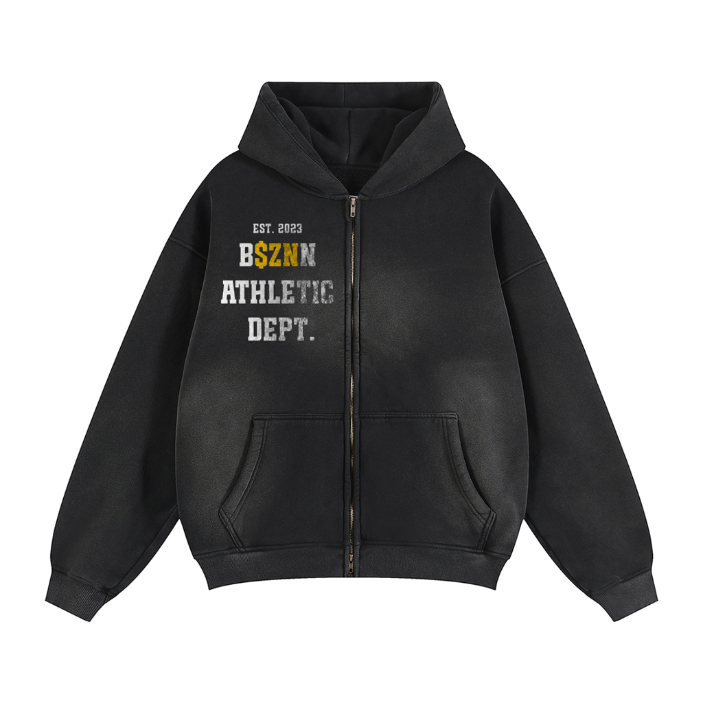 B$ZNN ATHLETIC DEPT. HOODIE [SUNFADE FLEECE HOODIE]